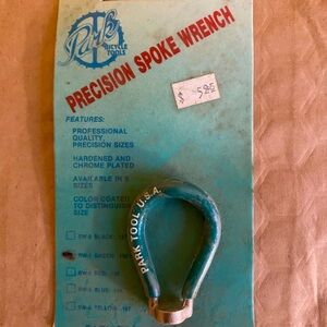 Vintage New In Packaging Park Tool (.130 Green) Bicycle Spoke Wrench